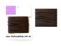 1mm Waxed Cotton Cord - Chocolate